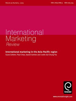 cover image of International Marketing Review, Volume 20, Issue 5